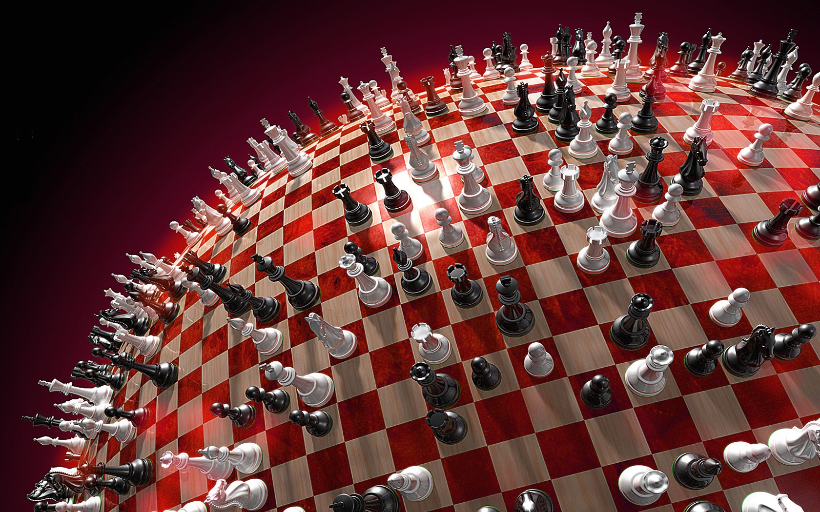 chess, Render, CGI, Digital art Wallpaper