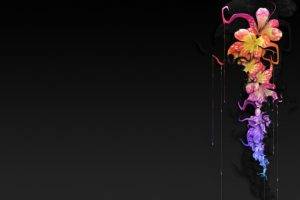 flowers, Colorful, Digital art