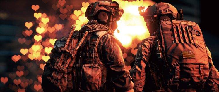 Medic, Soldier, Battlefield 4, Gun, Mask, Helmet, Armor HD Wallpaper Desktop Background