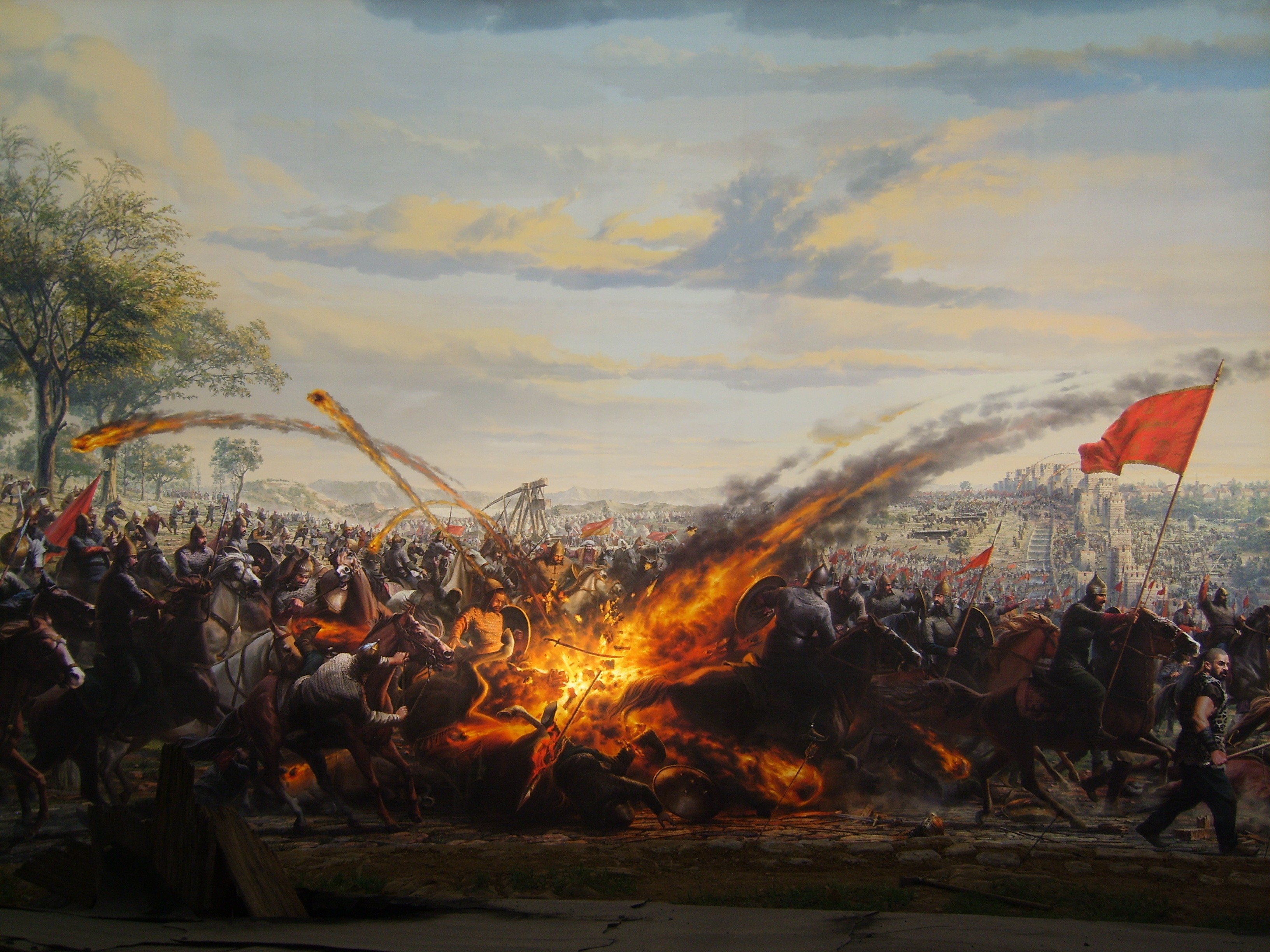 artwork, Istanbul, War, Battle Wallpaper