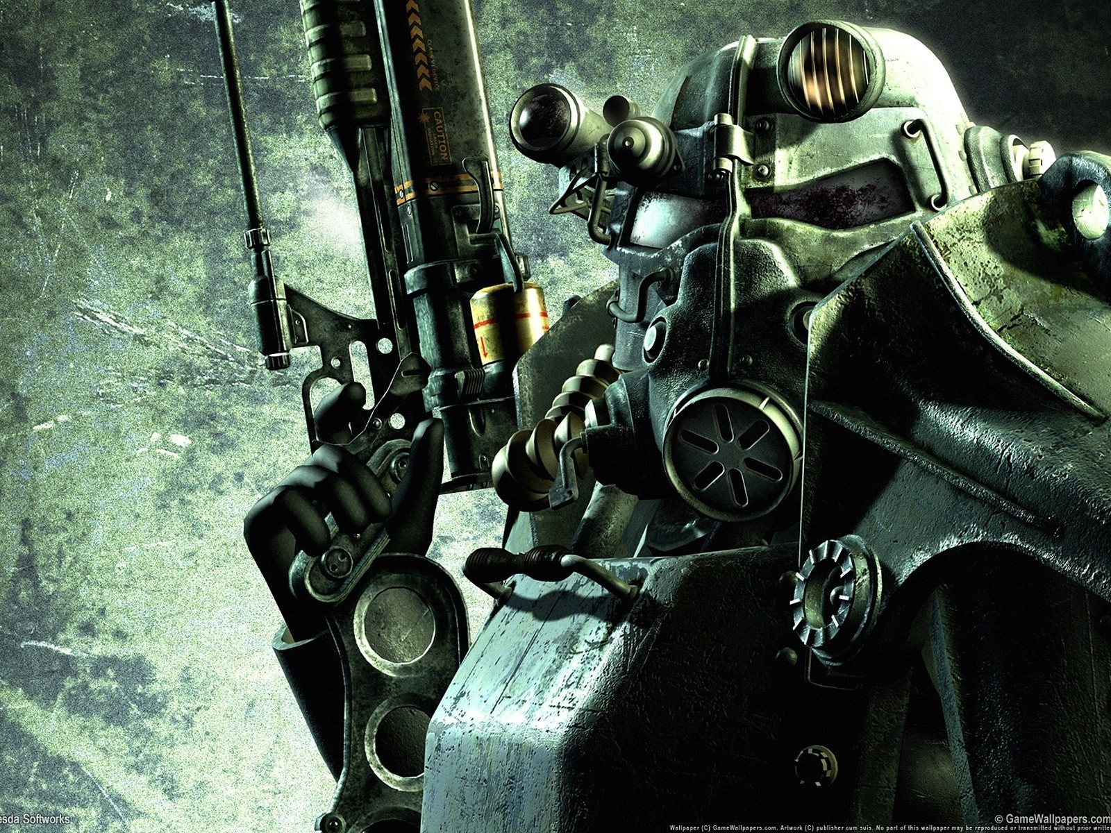 Fallout, Fallout 3, Machine gun Wallpaper