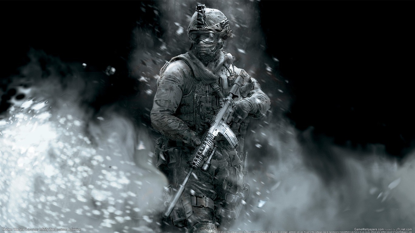 video games, Call of Duty: Modern Warfare, Call of Duty Modern Warfare 2, Weapon, Digital art Wallpaper