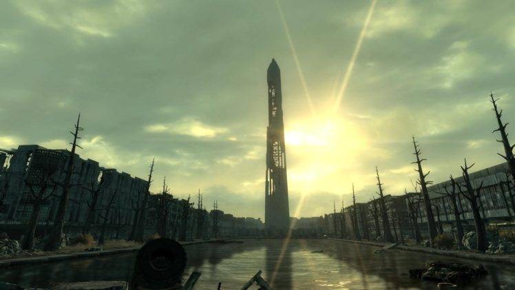 Fallout 3, Washington Monument HD Wallpaper Desktop Background