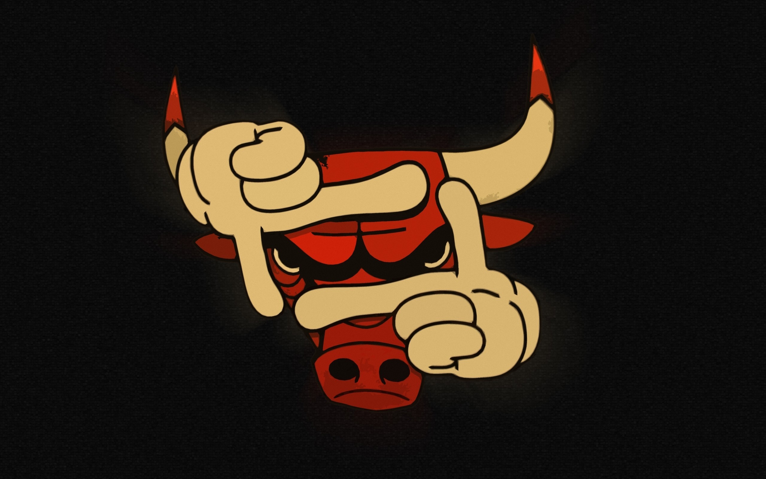 artwork, Horns, Bull Wallpaper