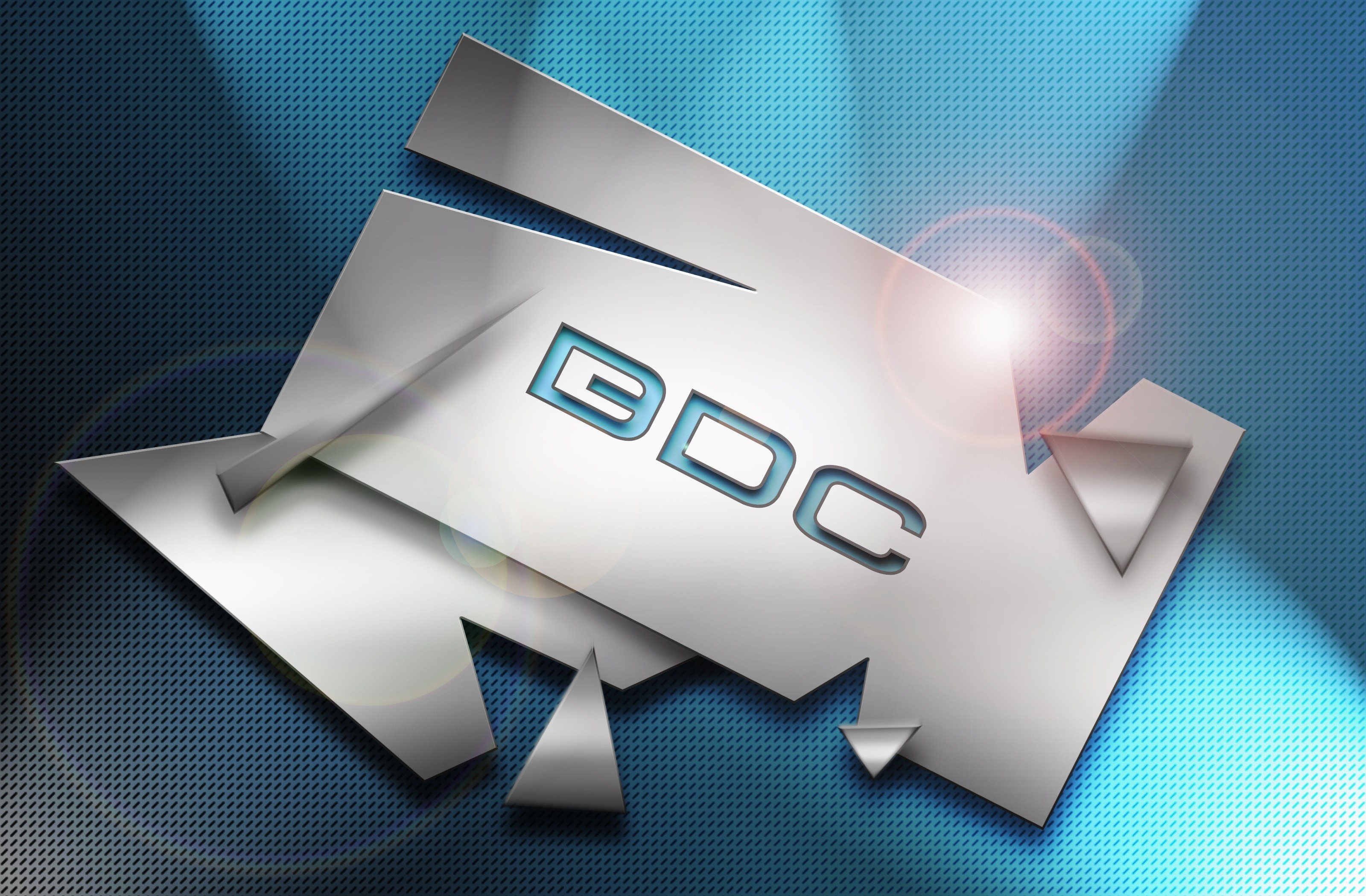 digital art, Blue background Wallpaper