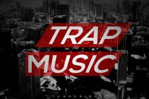 Trap Nation, Shapes, Geometry, Black and red