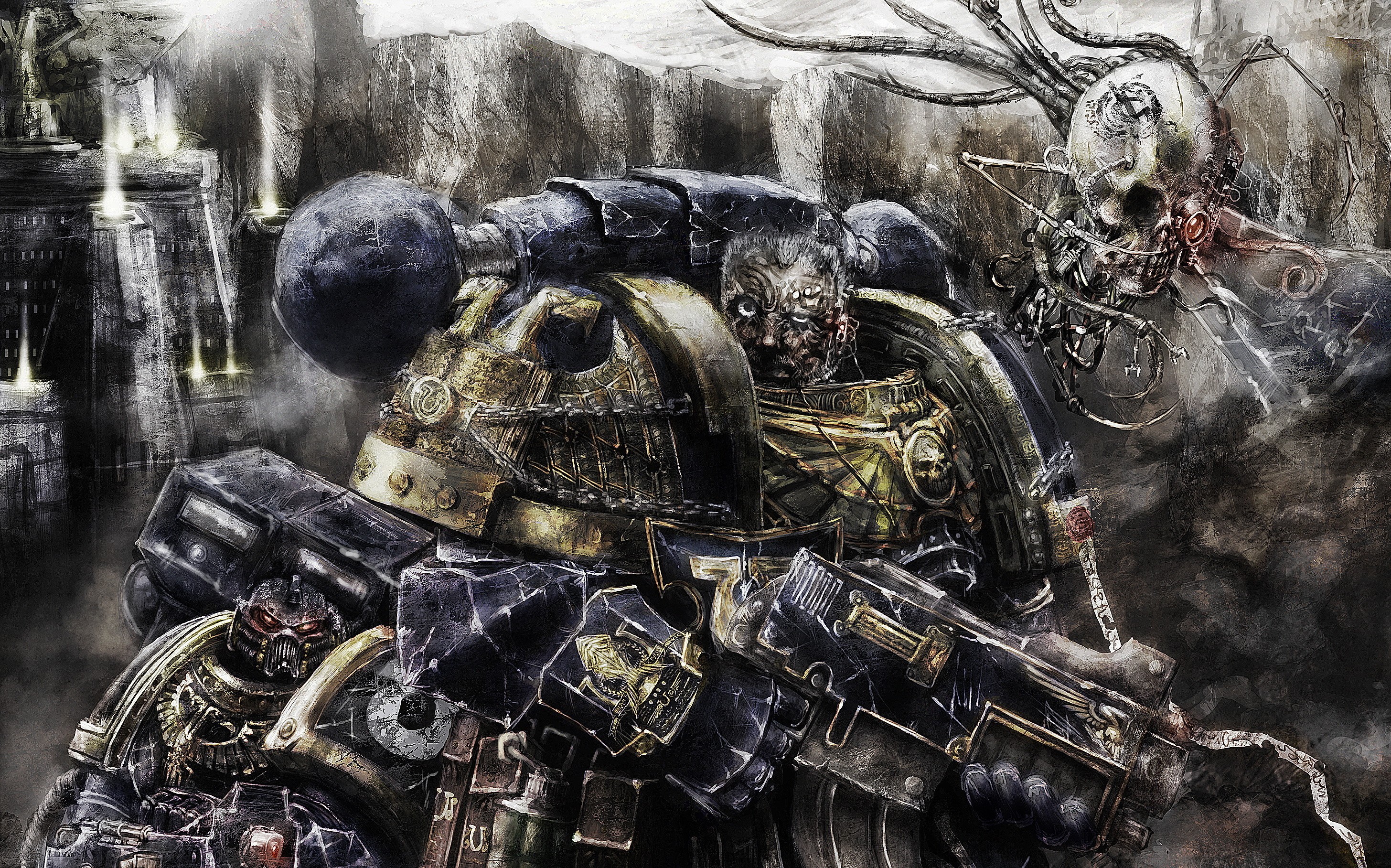 Warhammer, Science fiction, Fantasy weapons Wallpaper