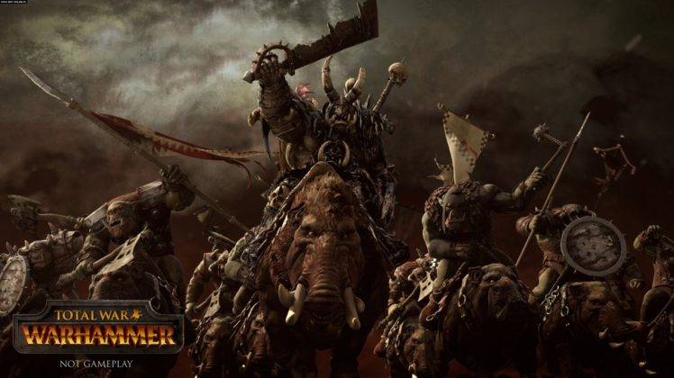 Warhammer, Total War: Warhammer, Orcs HD Wallpaper Desktop Background
