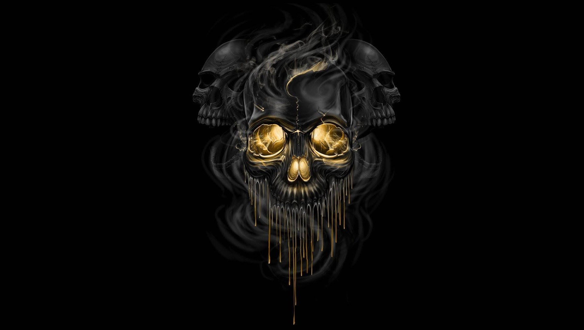 artwork, Skull Wallpapers HD / Desktop and Mobile Backgrounds