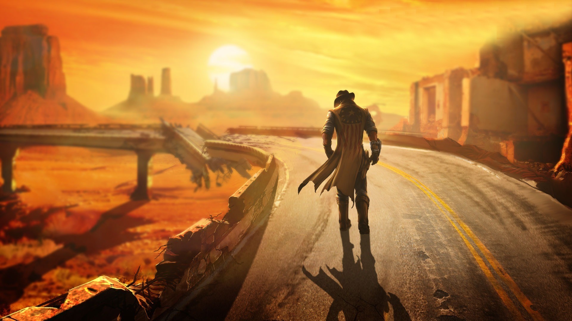 Fallout, Fallout: New Vegas, Ulysses (Fallout) Wallpapers HD / Desktop