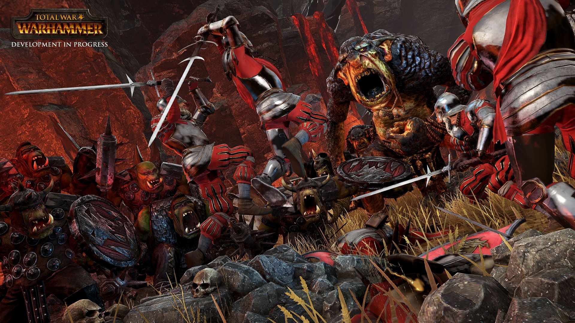 Total War: Warhammer, Orcs, Fantasy Battle, Warhammer, PC gaming Wallpaper