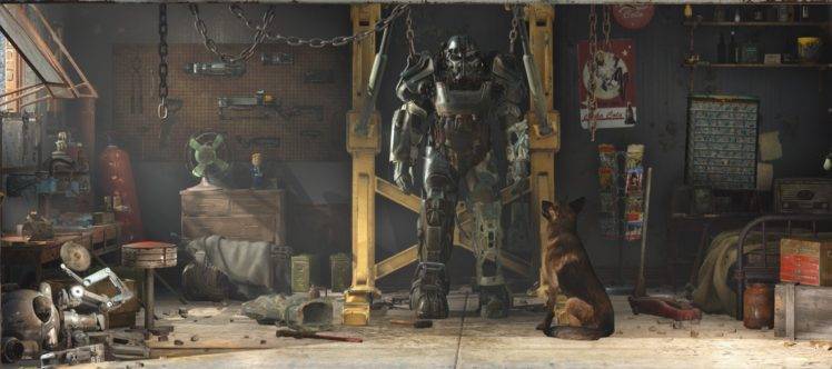 Fallout 4, Fallout, Dogmeat HD Wallpaper Desktop Background