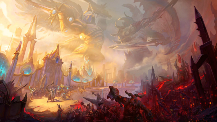 Battlefield of Eternity, Blizzard Entertainment, Diablo III, Heroes of the storm HD Wallpaper Desktop Background