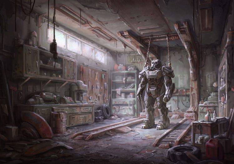 Fallout 4, Concept art, Fallout HD Wallpaper Desktop Background