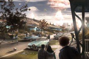 Fallout 4, Concept art, Drawing, Fallout