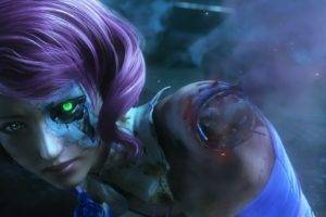 futuristic, Robot, Science fiction, Artwork, Tekken: Blood Vengeance, Alisa Bosconovitch