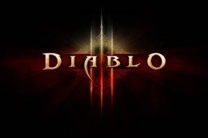 Diablo III, Typography, Logo, Video games