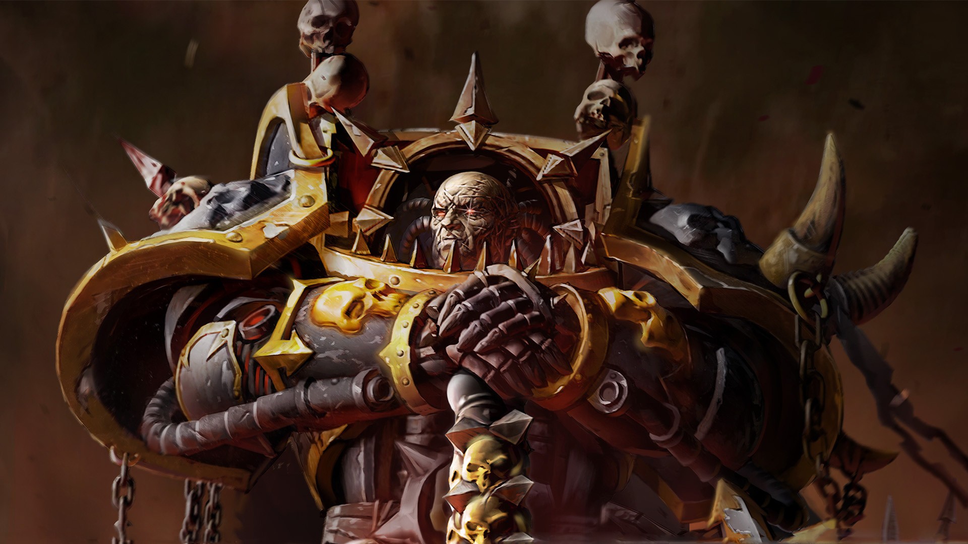 Warhammer 40, 000, Chaos, Chaos lord Wallpaper