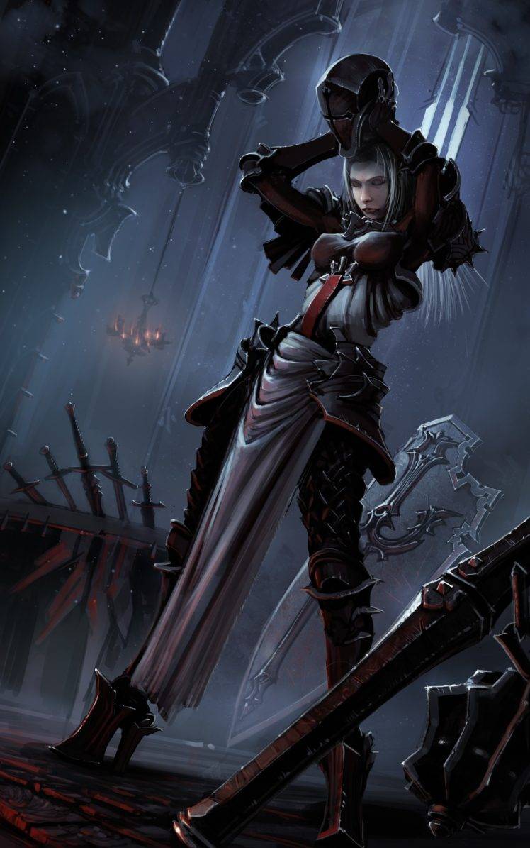 Diablo, Crusaders HD Wallpaper Desktop Background