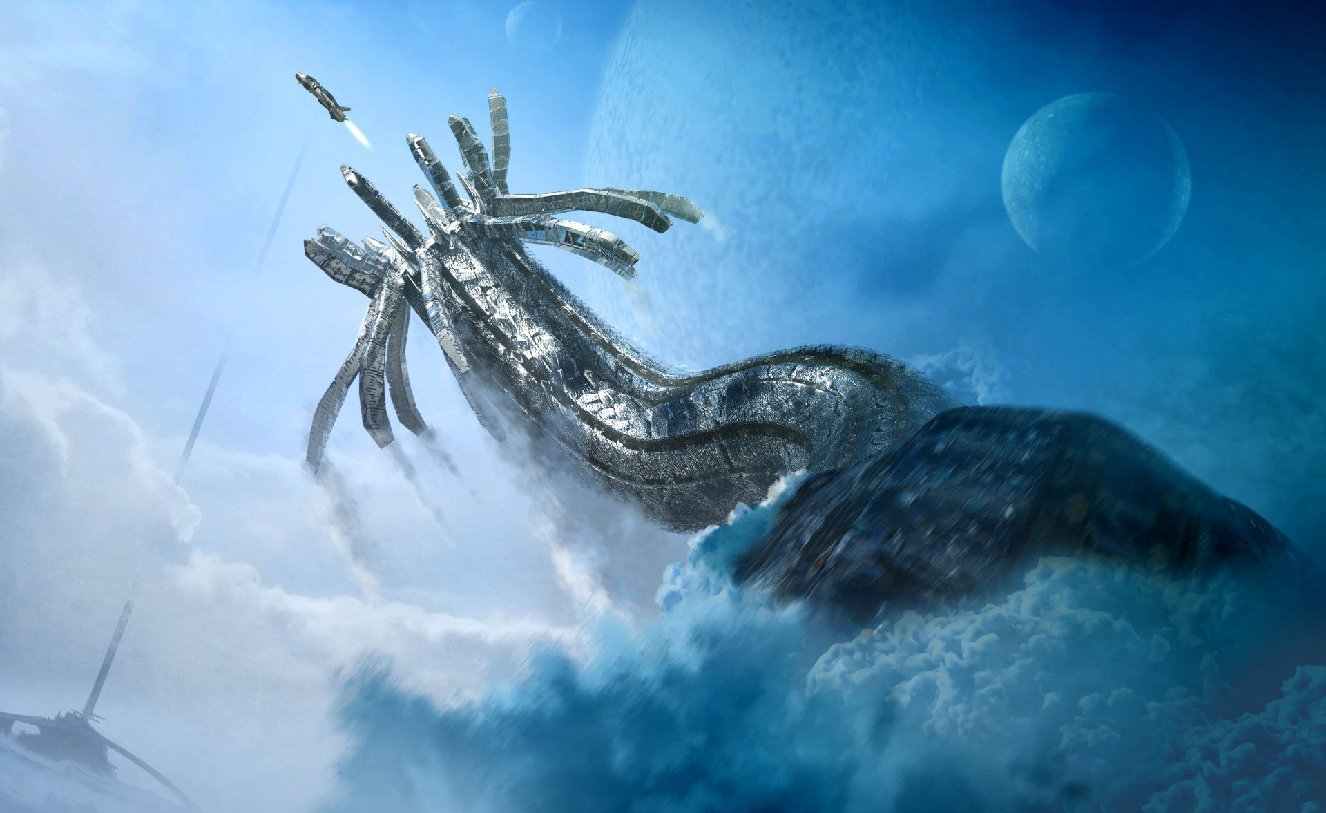 science fiction, Artwork Wallpaper