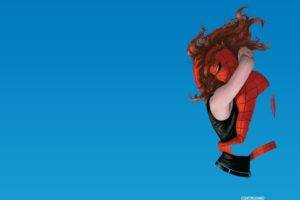 Spider Man, Peter Parker, Mary Jane Watson, Artwork