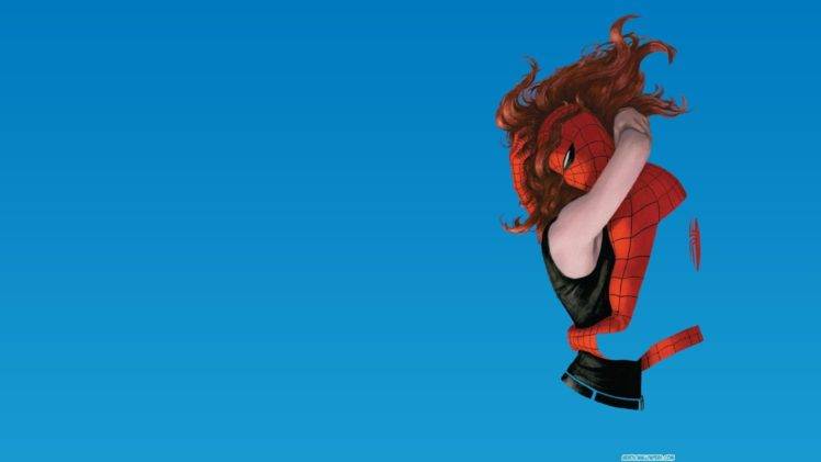 Spider Man, Peter Parker, Mary Jane Watson, Artwork HD Wallpaper Desktop Background