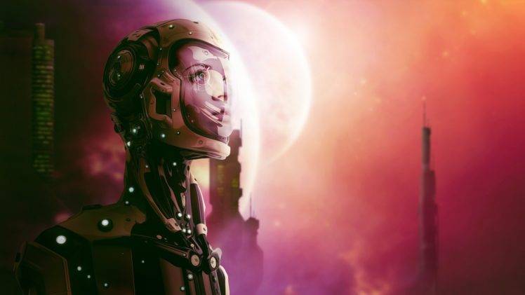 astronaut, Science fiction, Artwork HD Wallpaper Desktop Background