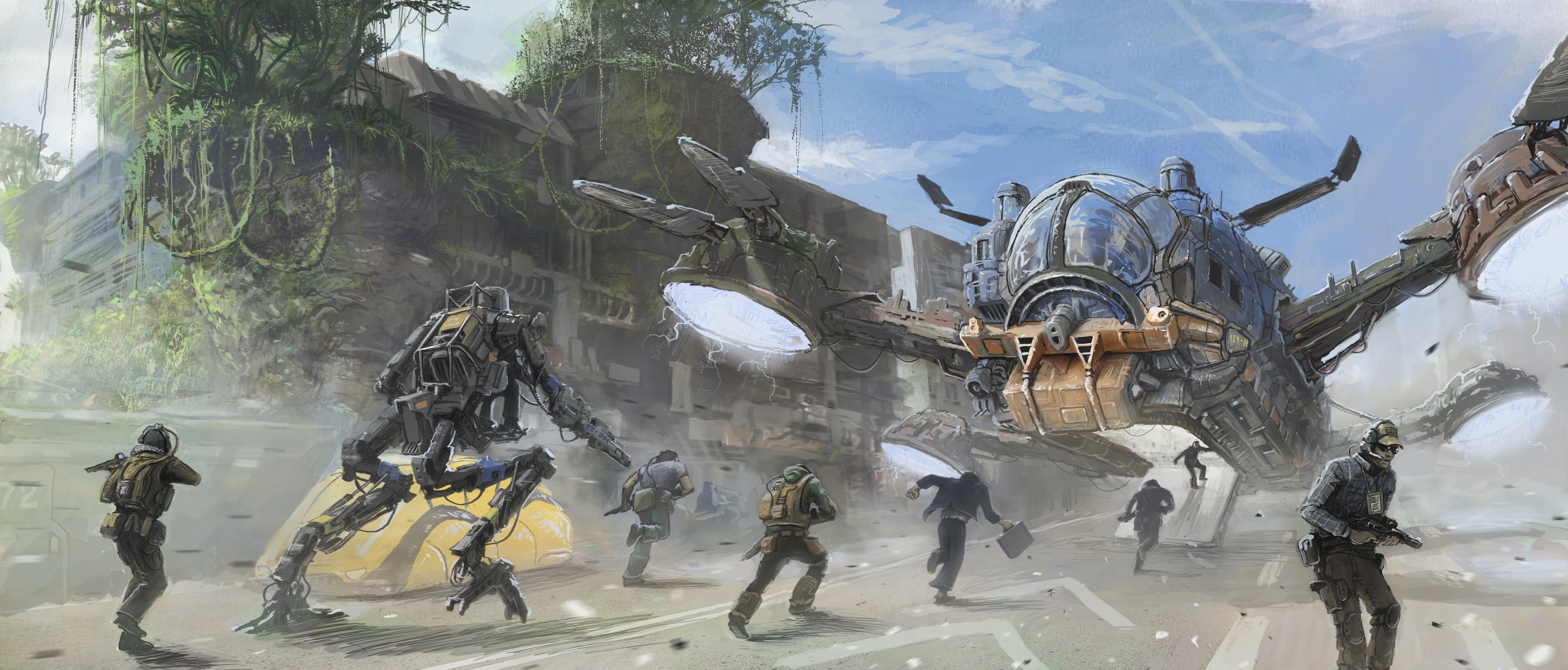 artwork, Futuristic Wallpaper