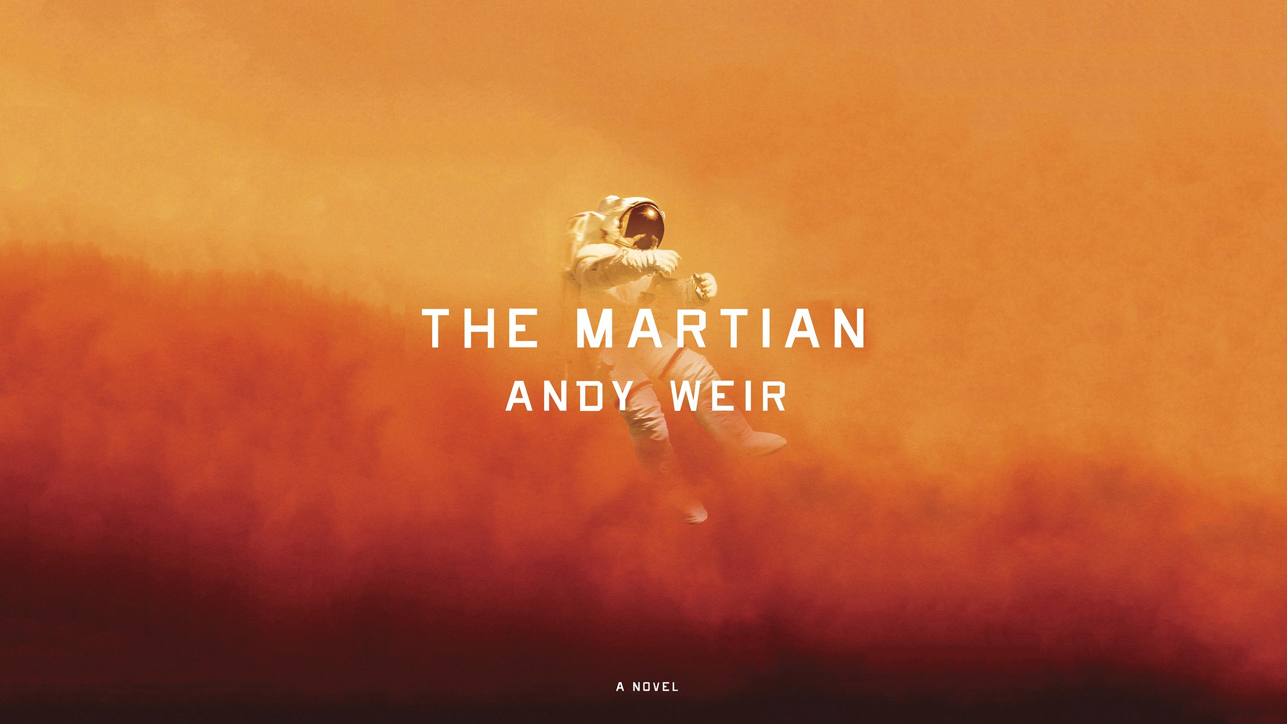 artwork, The Martian, Astronaut, Book cover Wallpaper