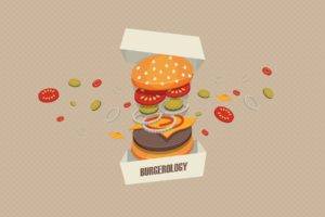 artwork, Minimalism, Burgers