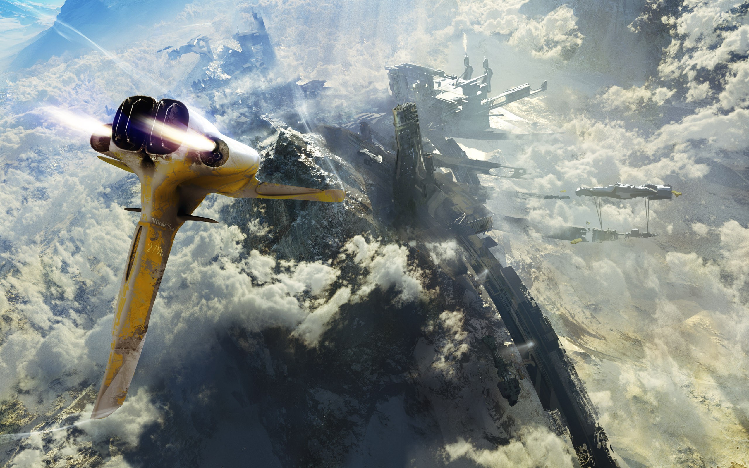 artwork, Science fiction Wallpaper