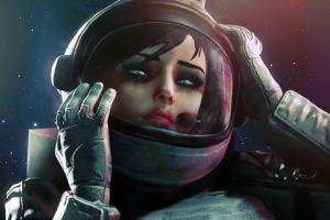 astronauts, Artwork, Elizabeth (BioShock), BioShock