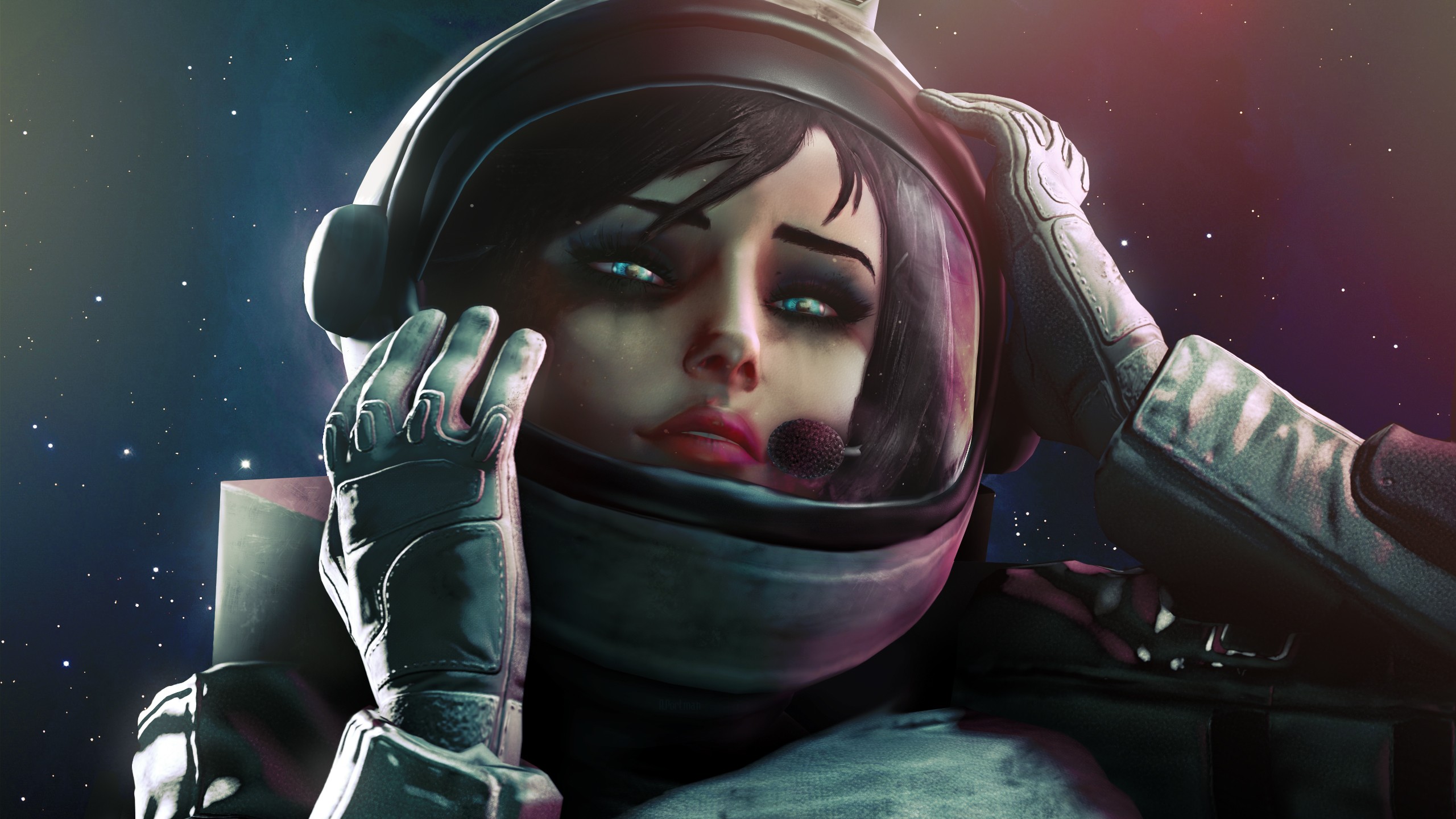 astronauts, Artwork, Elizabeth (BioShock), BioShock Wallpaper