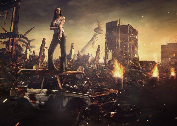 artwork, Apocalyptic HD Wallpaper Desktop Background