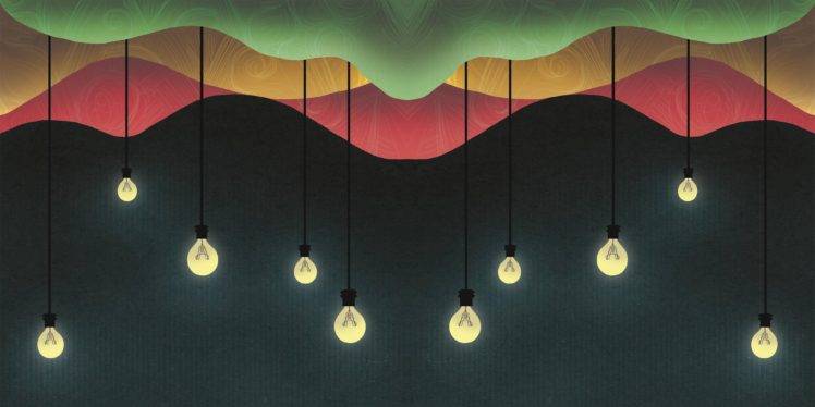 light bulb, Artwork HD Wallpaper Desktop Background