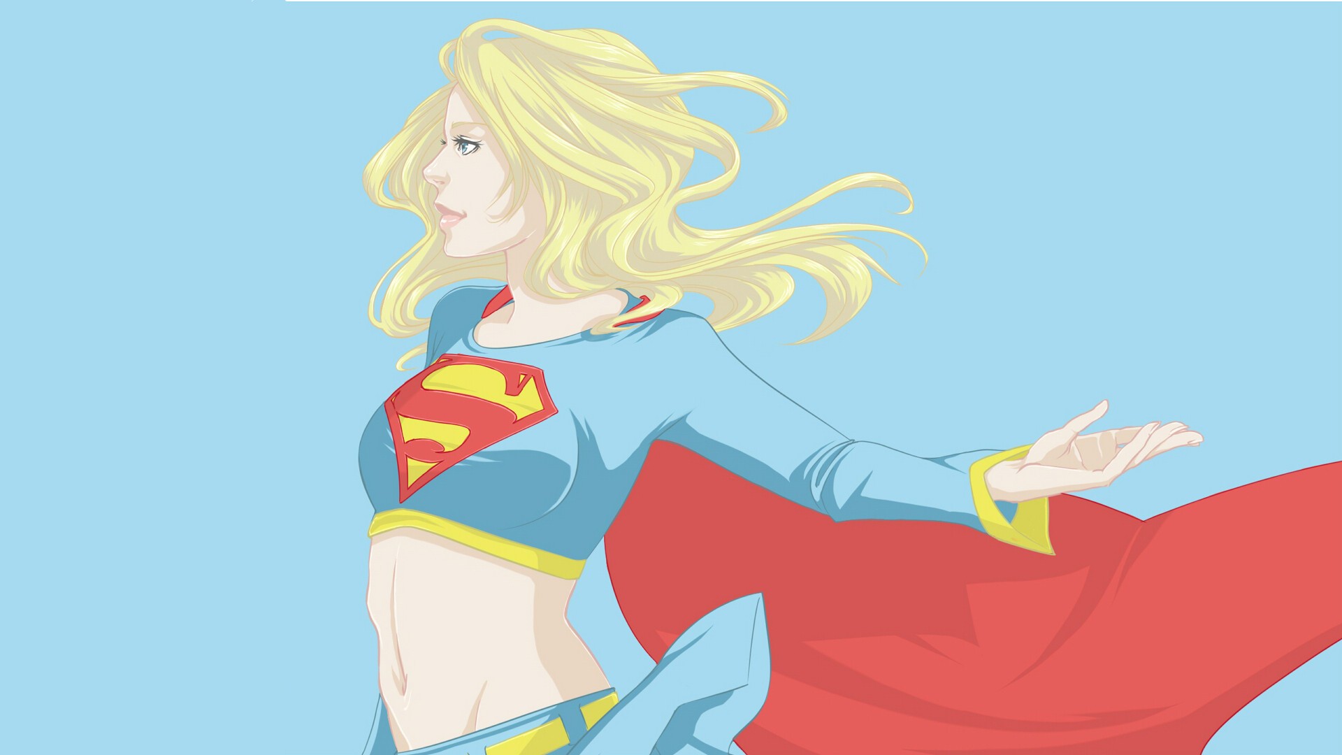 Supergirl, Artwork Wallpaper