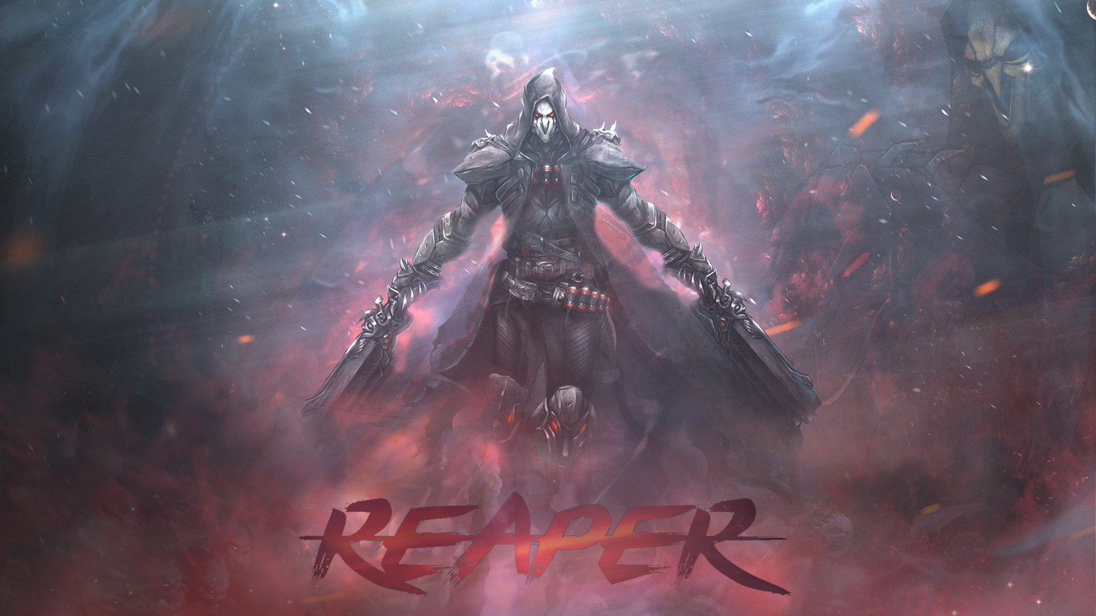 Overwatch, Reaper (Overwatch) Wallpaper