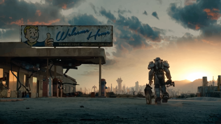 Fallout 4, Fan art, Power armor HD Wallpaper Desktop Background