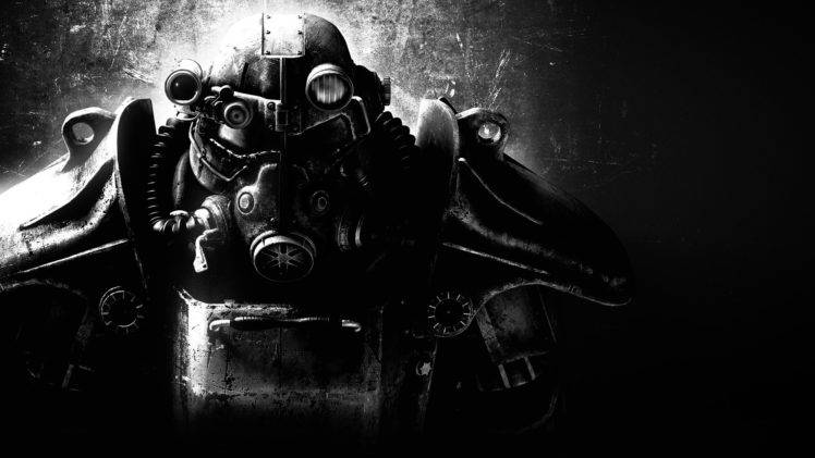 monochrome, Fallout 4 HD Wallpaper Desktop Background