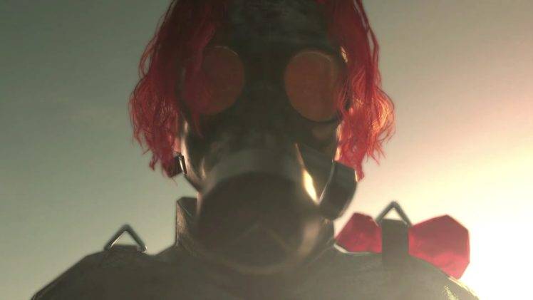 gas masks, Redhead, Metal Gear Solid, Metal Gear Solid V: The Phantom Pain HD Wallpaper Desktop Background