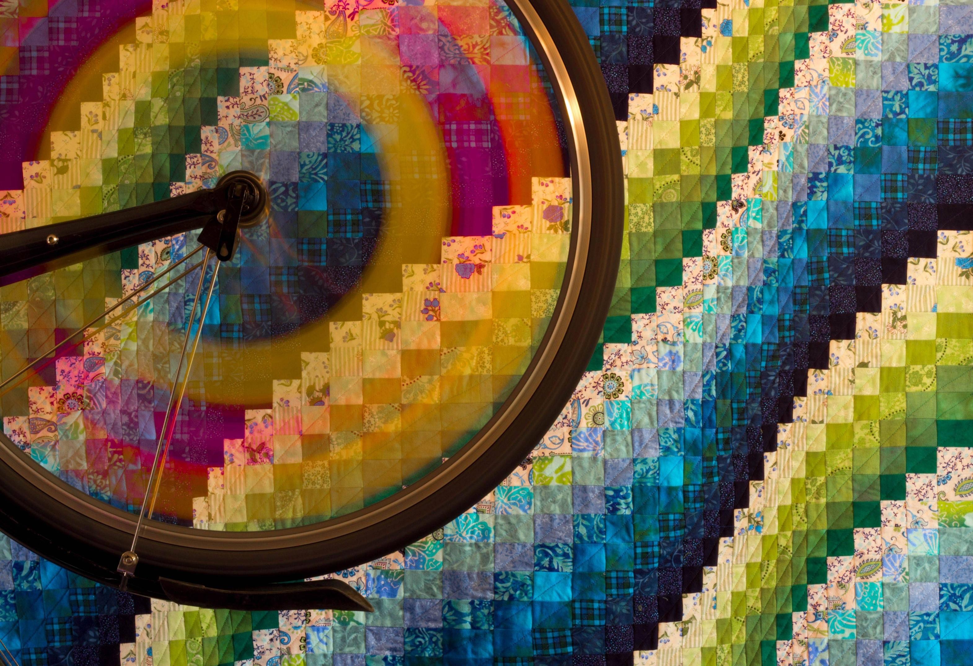 bicycle tires, Abstract, Colorful Wallpaper