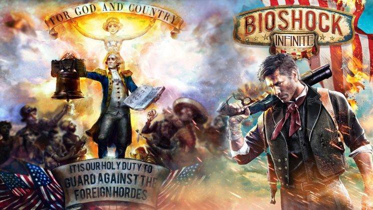 BioShock, BioShock Infinite, Booker DeWitt, Columbia (Bioshock) HD Wallpaper Desktop Background