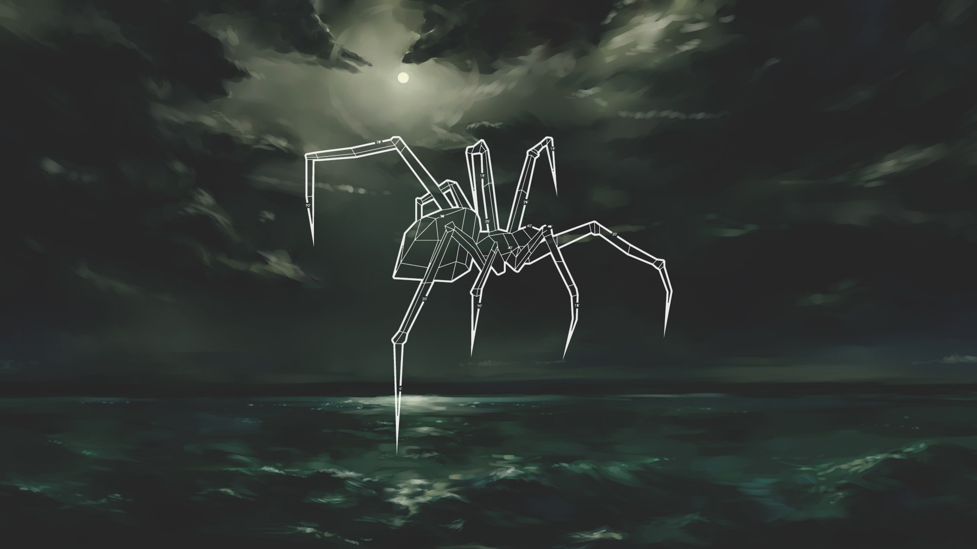 spider, Artwork Wallpaper
