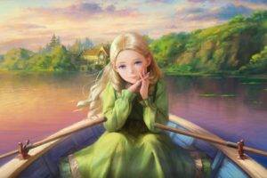 artwork, Boat, When Marnie Was There