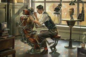 dentist, Robot, Artwork