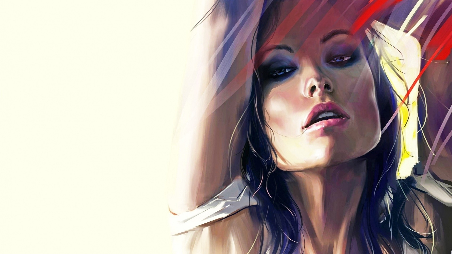 Olivia Wilde, Artwork Wallpaper