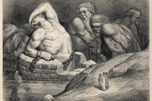 greek mythology, Artwork, Painting, Gustave Doré, Dante Alighieris Inferno