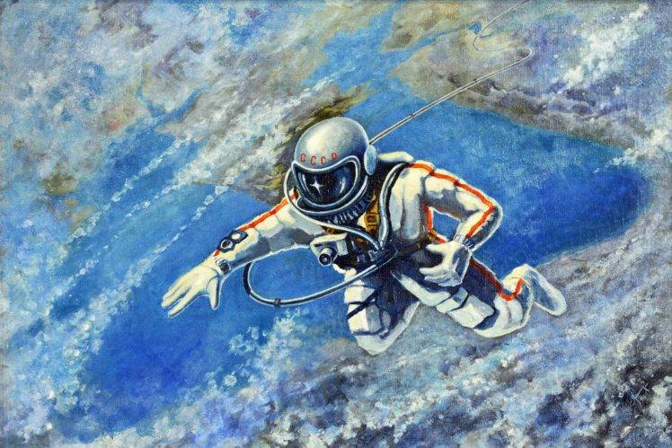astronauts, Artwork HD Wallpaper Desktop Background