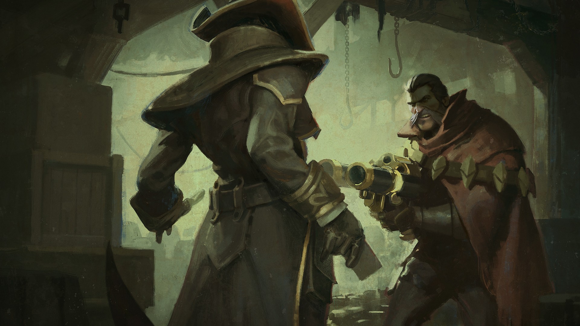 League of Legends, Graves, Twisted Fate Wallpaper