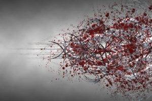 abstract, Blood spatter